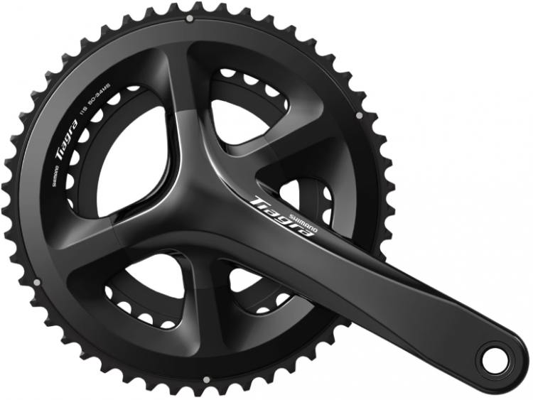 Система Shimano Tiagra FC-R4000 2x11 speed, 52/36T