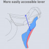Шифтер/тормозная ручка Shimano Cues ST-U6030 2 speed, left