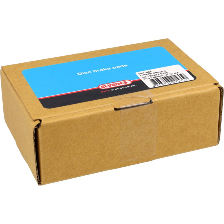 Тормозные колодки Elvedes Organic для дискового тормоза Shimano Road, 10 пар
