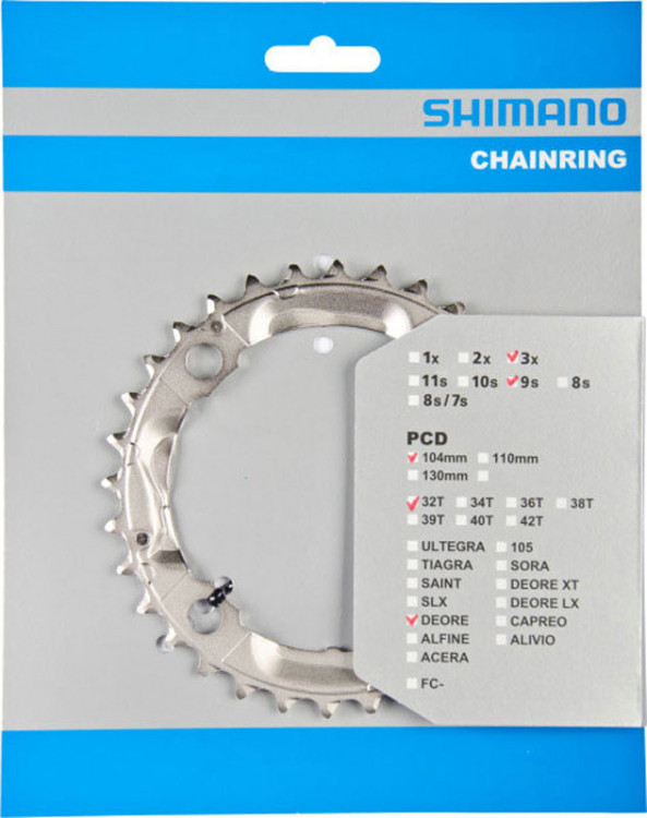Звезда передняя Shimano Deore FC-M532, 32T