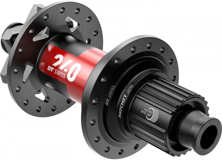 Втулка задняя DT Swiss 240 MTB Classic DEG90 6-bolt 12x148 mm Shimano