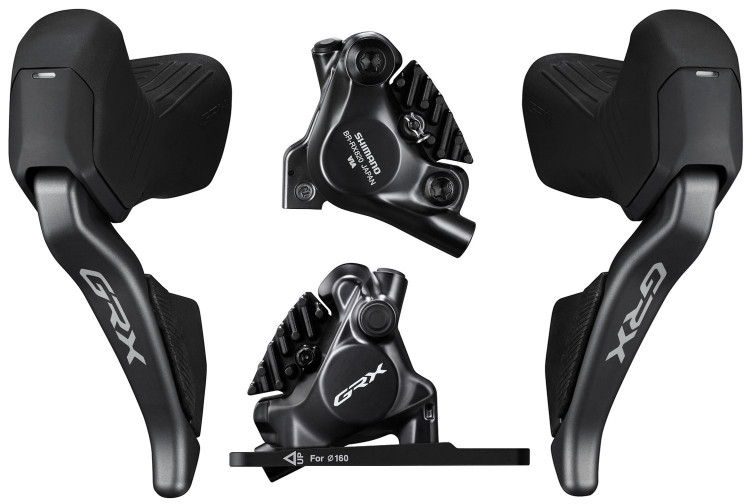Шифтер/тормозная ручка Shimano GRX 825 Disc Di2 BL-RX820 + BR-RX820