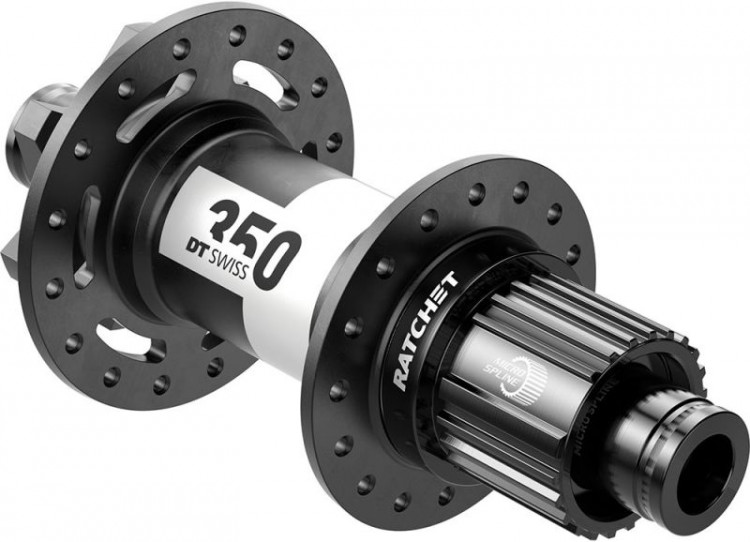 Втулка задняя DT Swiss 350 Classic MTB Disc 6-bolt Boost Shimano Micro Spline