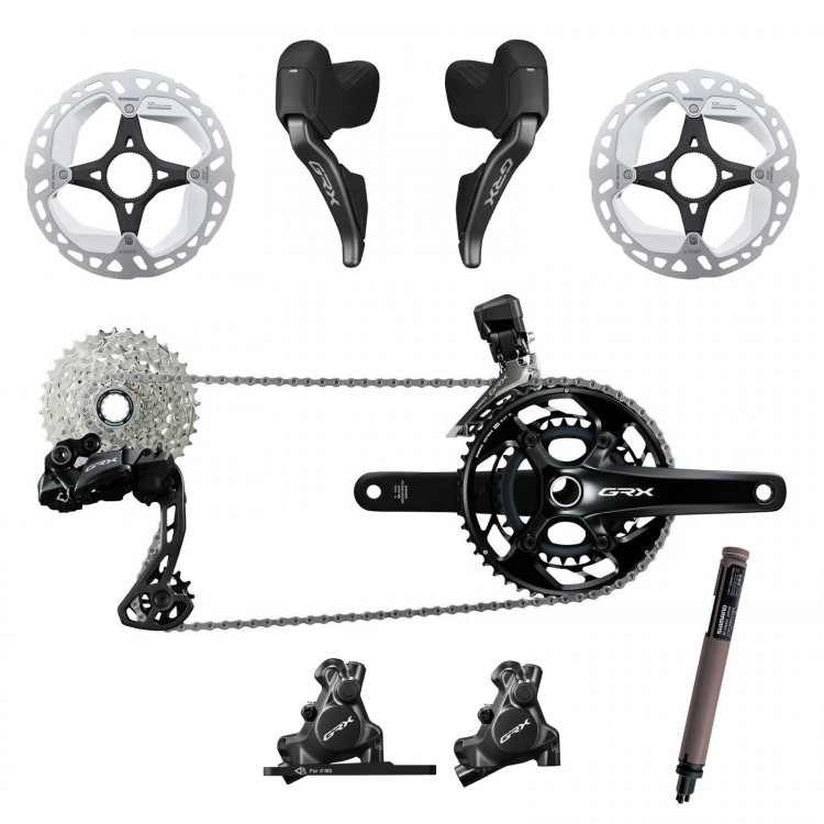 Группа оборудования Shimano GRX Di2 RX825, 2x12 speed