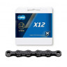 Цепь KMC X12, Blacktech 12 speed
