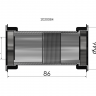 Каретка Elvedes BB386 под Shimano 86,5 x 46 mm