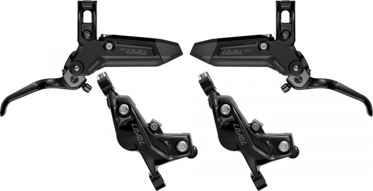 Тормоза дисковые Sram Level Silver Stealth 4 Piston