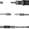 Динамометрический ключ с набором насадок Topeak E-TorqBar 1-10 Nm