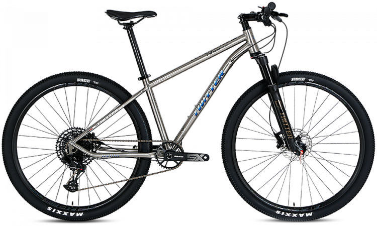 Велосипед Twitter Werner Boost Titanium Shimano XT/8100, 27.5''