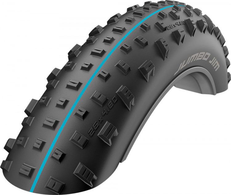Велосипедная покрышка Schwalbe Jumbo Jim Evo Super Ground Addix SpeedGrip E-25, 26x4.4''