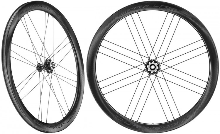 Комплект колес Campagnolo Bora WTO 45 Dark Label Disc Carbon