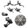 Группа оборудования Shimano XTR  Di2 M9200 XC Race Groupset 1x12-speed