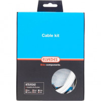 Набор Elvedes ATB Race shift cable set, white