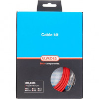 Набор Elvedes ATB Race shift cable set, red