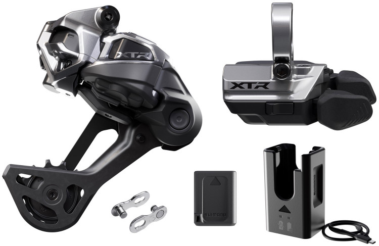 Группа оборудования Shimano XTR Di2 M9250-SGS 12 speed Drivetrain Upgrade Kit Clamp