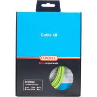 Набор Elvedes ATB Race shift cable set, green