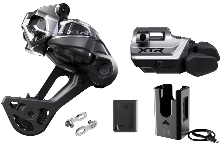 Группа оборудования Shimano XTR Di2 M9250-SGS 12 speed Drivetrain Upgrade Kit I-Spec EV