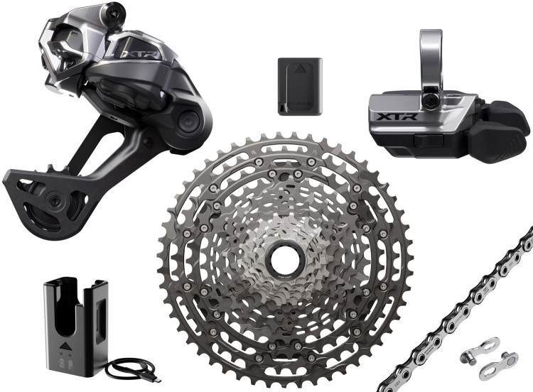 Группа оборудования Shimano XTR Di2 M9250-SGS 12 speed Upgrade Kit 10-51 Clamp
