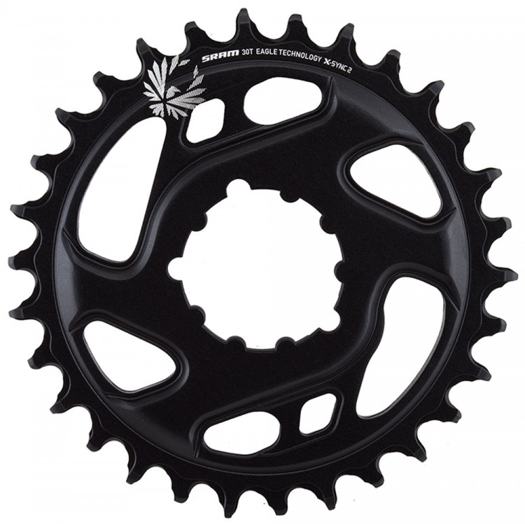 Звезда передняя Sram X-Sync 2 Eagle CF 6mm Offset