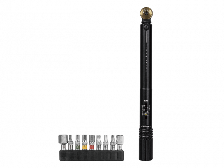 Динамометрический ключ с набором насадок Topeak Torq Stick 4-20 Nm