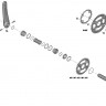 Прижимной болт Shimano для систем XT/GRX/SLX/DEORE/CUES