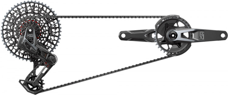 Группа оборудования Sram X0 Eagle Transmission AXS 12 speed V2