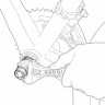 Съемник каретки Topeak Cartridge Bottom стандарта Shimano