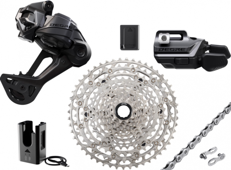 Группа оборудования Shimano Deore Di2 M6250-SGS 12-speed, 10-51 I-Spec EV