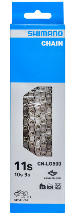 Цепь Shimano CN-LG500, 9/10/11 speed 116 Link