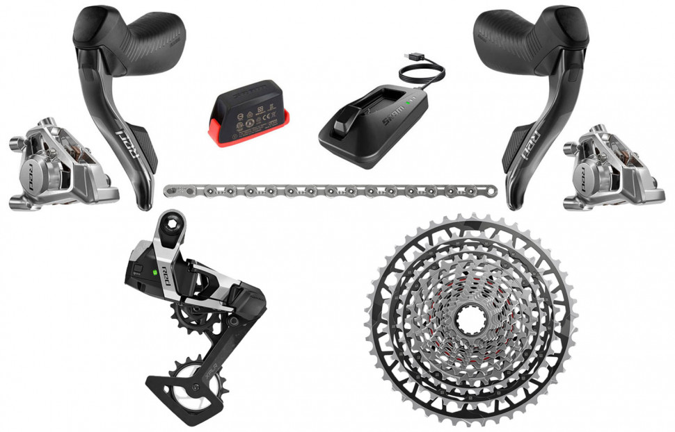 Группа оборудования Sram Red E1 XPLR AXS XD 13-speed Upgrade Kit